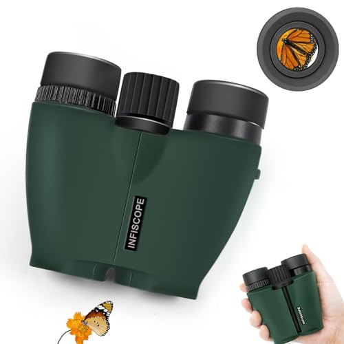 Binoculares compactos 6x24 impermeables y resistentes a niebla miniatura 1