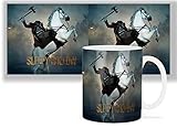 Sleepy Tasse Hollow Weißer Keramikbecher White Mug