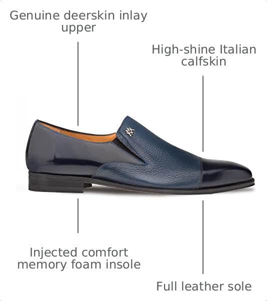 Image of Mezlan - Milani - Men's Slip-On Italian Loafers