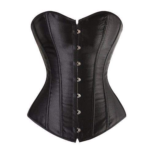 Corset Corpete Corselet Espartilho Modelador Preto Tam 38 A 54