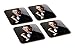 Produktbild Michael Buble Untersetzer-Set aus Holz, 4-teilig