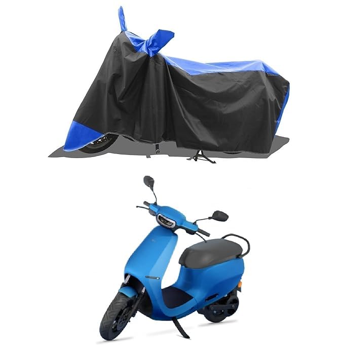 Image of Scooty - Bike Cover for ( All Type SCOOTY ) Ola S1 Pro Gen 2 Scooty Bike Cover with Water-Resistant and Dust Proof Premium 190T Fabric )