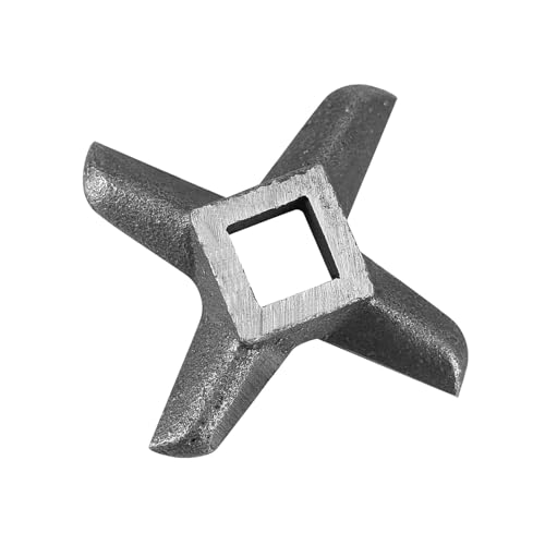 Cocoarm Lame de Hachoir à Viande en Acier en Forme de Croix, Pièce de Rechange pour Batteur sur Socle, Hachage Rapide et Efficace, Adaptée aux Saucisses Faites Maison (8 ID : 18,1 mm/0,711 pouces, – vue 4