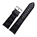 Produktbild Demupai Replacement Genuine Leather Bands Bracelet for Garmin Fenix 5/5X/5S (Fenix 5S Black)