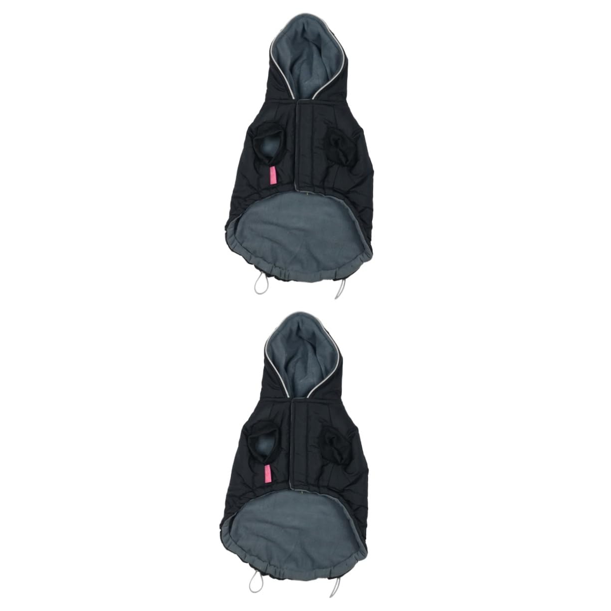 Housoutil 2 Chalecos Cálidos De Algodón para Perros Chaqueta Reflectante Y Acogedora Que Brilla En La Oscuridad para Uso En Exteriores Abrigo para Perros Traje De Nieve Ropa para Mascotas.