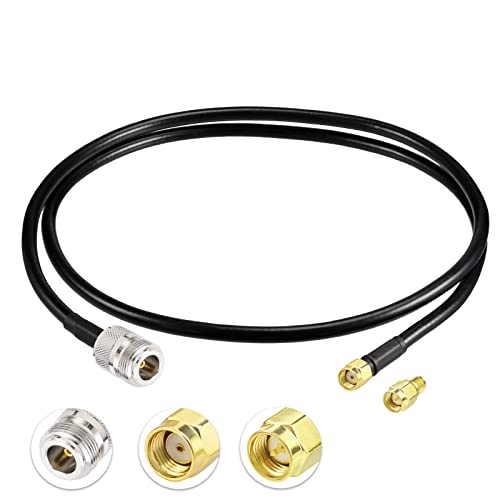 Câble coaxial N femelle faible perte BINGFU pour ampli 4G et WiFi