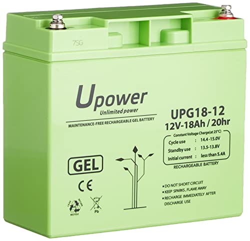 Bateria Gel de 18Ah - Master U-Power