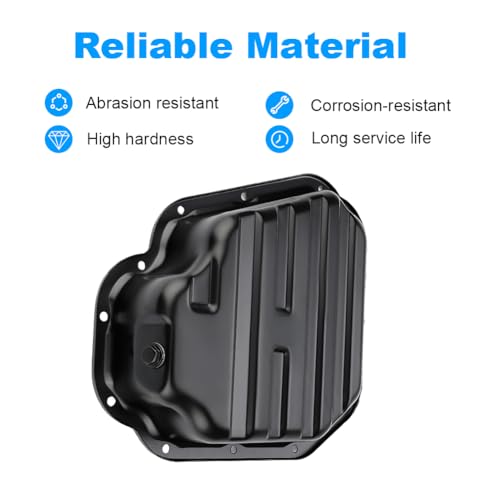 Image of Engine Oil Pan with Drain Plug Compatible with Nissan Rogue 264-539