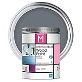 ✅ PROTEGE LA MADERA CONTRA LAS MANCHAS: Formulado para crear una capa de alta calidad no amarilleante en la madera de interiores (muebles, puertas, cocinas, baños, mobiliario infantil) es resistente a golpes y rayados. Esta pintura para muebles de madera una vez aplicada, protege a los elementos barnizados contra manchas de café, vino, agua y alcohol. Además, crea una elegante superficie cálida, sedosa e higiénica. Esta pintura seca rápido y es fácil de aplicar con brocha, rodillo o pistola.