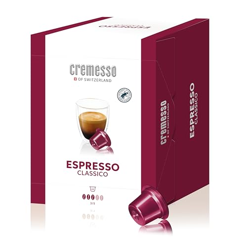 Cremesso Espresso Classico Kaffeekapseln – 48er Pack ; klassischer Espresso mit intensivem Aroma