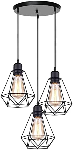 Lampadario Soffitto Vintage Oro - Diamante Metal 25cm Con Attacco E27 - Foto 8