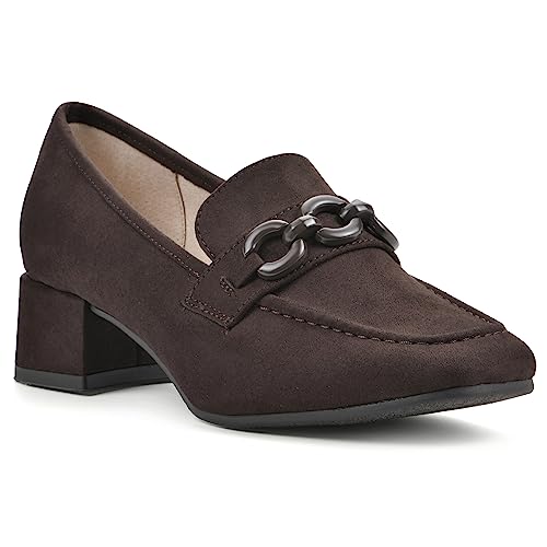 Image of CLIFFS BY WHITE MOUNTAIN Women's Quinbee Low Block Heel Loafer
