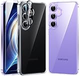 【Verbesserter Bildschirm- und Kameraschutz】 Diese S24 Plus-Handyhülle enthält eine hochwertige gehärtete Displayschutzfolie, die einen soliden Schutz für Ihren Telefonbildschirm bietet und gleichzeitig das empfindliche Berührungserlebnis beibehält. Der mitgelieferte Kamera-Objektivschutz schützt die Handykamera zuverlässig, ohne die Fotoqualität zu beeinträchtigen. Sorgen Sie für Rundumschutz für Ihr S24 Plus