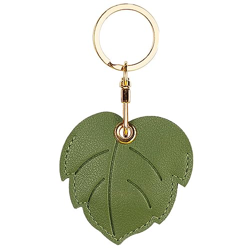 ���U�[�����h�~�L�[�`�F�[���P�[�X�J�o�[ AirTag�g���b�J�[�z���_�[�p �����h�~ ���h�~ ���킢���΂̗t AirTag�z���_�[ �L�[�`�F�[���A�N�Z�T���[�t�� ���f�B�[�X �L�b�Y �y�b�g �o�b�N�p�b�N (���C�h�O���[�����[�t)