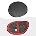 Jogon Dry Carbon Fiber Fuel Filler Door Cover Trim for GR Corolla GZEA14 Morizo Premium Core Hatchback 2023 2024 2025, Fuel Tank Cap, Gas Tank Lid Decoration (Matte CF)
