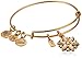 Alex and Ani Women's Limited Edition Black Friday Snowflake Bangle Rafaelian Gold One Size