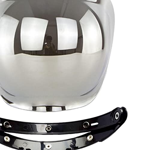 TRENDYNEST Motorcycle 3 Snap Lens Shield Silver - Image 6