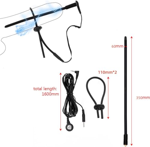 Anillo de electrodo para testículo que intensifica el orgasmo masculino 6