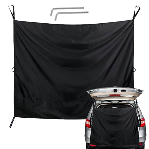 Car Drape Privacy - Car Privacy Curtain | Curtain Screen, Sun Protection Side Window Drape, Hot Days Passengers Protector, Heat Insulation Cover for Commuting, Traveling, Road Trip