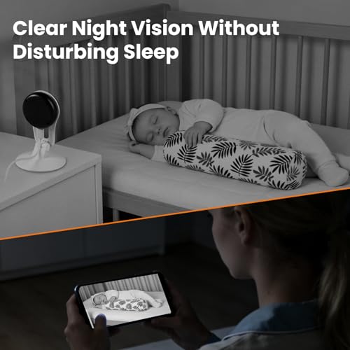Smart Indoor Pet Camera with Phone App, 2K Home Camera for Dogs, Cats & Family, Motion & Sound Alerts, Night Vision, 2-Way Audio, Alexa Compatible - Image 6