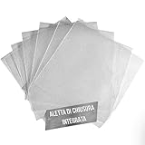 tempo di saldi Porta CD Bustine Trasparenti in PVC per CD Vergini e Dvd Vuoti - Custodie Sottili con Aletta di Chiusura, Supporti Digitali e Dischi, Design Salvaspazio (200 Pezzi)