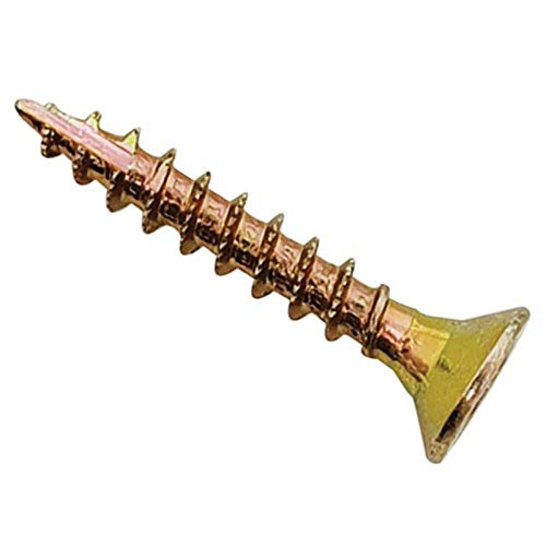 Spectre Advanced Multi-purpose Woodscrews | 3.0 x 20mm | Zinc Yellow Passivated | Box 200