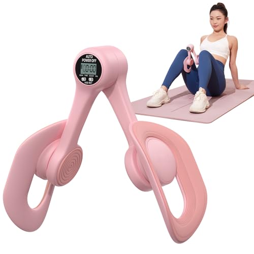Image of MERACH Thigh Trainer, Pelvic Floor Exercise Devices with Display Counter, Inner Thigh Exerciser for Women, Home Fitness Equipment for Hip /Leg /Butt