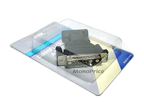 Adaptador Monoprice 13W3 Macho a HD15 Hembra VGA miniatura 5