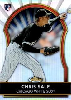 2011 Topps Finest Refractor #80 Chris Sale Baseball Rookie Card - Only 549 made!