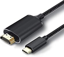 USB Type C HDMI 変換アダプターType C HDMI変換ケーブル4K USB Type C to HDMI 映像出力接続ケーブルタイプC to hdmi 対応 40Gbps転送 設定不要 MacBook...