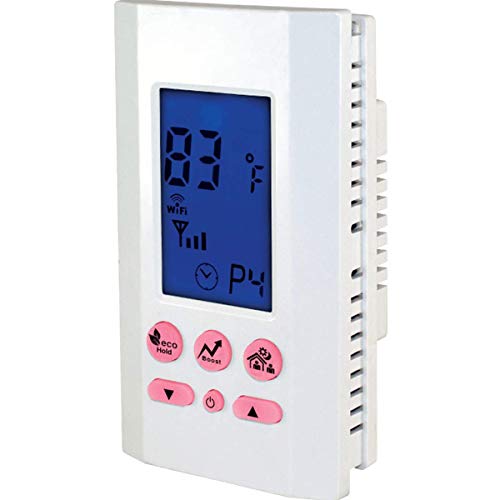 King Electric ATMOZ1-240-WIFI Single Pole 240V 16 Amp WiFi Programmable Line Voltage Thermostat White King Electric ATMOZ1-240-WIFI Single Pole 240V 16 Amp WiFi Programmable Line Voltage Thermostat White