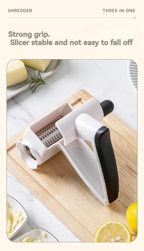 Rallador Manual de Queso 3 en 1 con Manivela miniatura 7