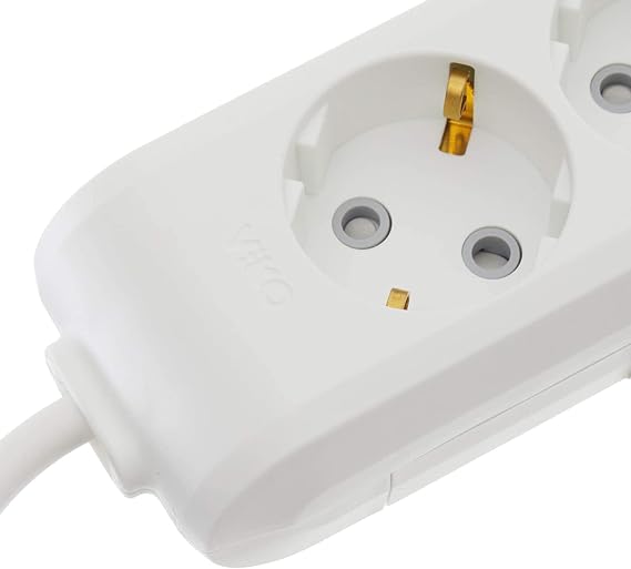 VİKO Multi-Let 4-Piece Ground Wired Ç.K 2mt Socket