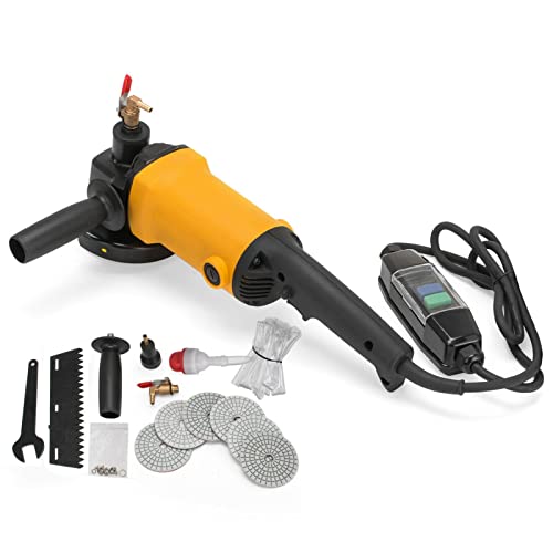 Wet Grinder 1100W 4" Variable Speed Wet Polisher Polishing