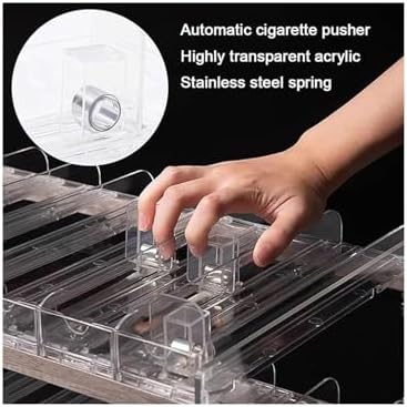 Store Display Rack Wall Mounted Storage Rack Supermarket Convenience Store Automatic Cigarette Rack Space Saving Assembled Display Cabinet,Cigarette Display Rack Shelf for Stores, Cigarettes image 4