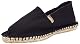Espadrilles für Herren und Damen von Espadrij L’Originale in Schwarz