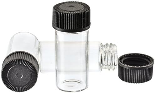 SE Pack of 144 Clear Glass Vials (1-3/8" x 9/16" Dia.) - GB2