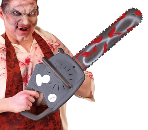 Deko Kettensäge Attrappe 70 cm Kunststoff Horror Halloween Deko Kettensäge Attrappe 70 cm Kunststoff Horror Halloween