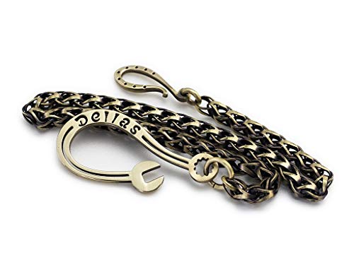 Amazon.co.jp: D'ellas Leathers ブラスウォレットチェーン : パソコン