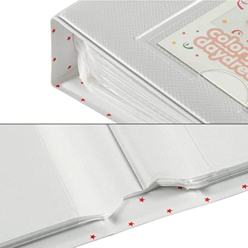 Álbum Instax Mini para 64 fotos Pieces of Moment Branco