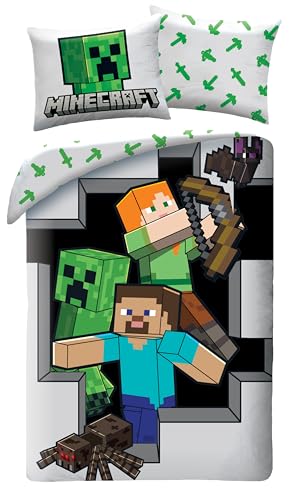 Juego de cama Minecraft para 1 persona