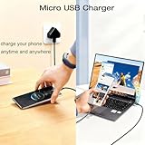 5V 2A 1A Wall Charger Micro USB Charging Cable 1.5m with plug for Old Phones, Kindle Tablet,Cameras,Headphones,Speaker,Doro, Moto, Samsung Galaxy S7/S6/Note 5/4/S4/S3/LG Flip Old Android Phone Charger - Image 2