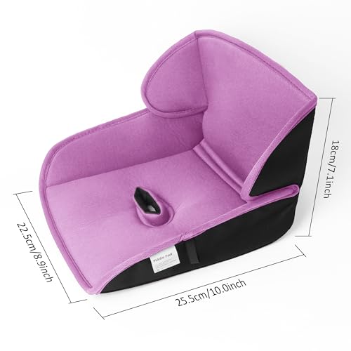 Image of Baby Piddle Pad- Fully Waterproof Toddler Liner & Seat Protector Compatible with Car Seat Stroller with 3D Breathable Material-360 Degree Protection (Pink)