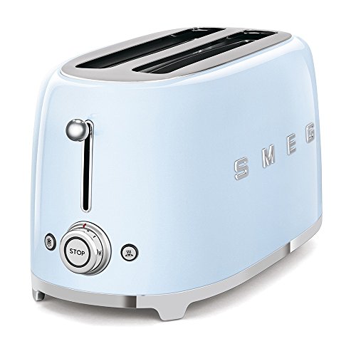 Smeg TSF02PBEU Toaster 4 Scheiben, pastellblau – Bild 3