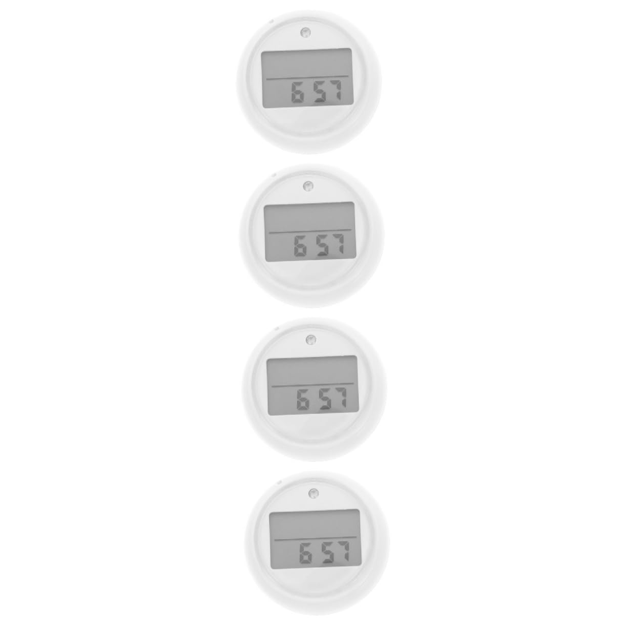 Amosfun 4 Stück Spa-Thermometer für Thermometer für Pool Schwimmthermometer Poolthermometer werkzeug zur messung der pooltemperatur Wasserthermometer Elektronisches Bauteil Weiß