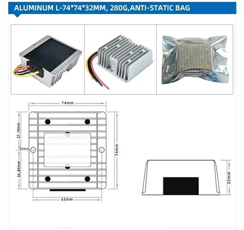 Convertidor de 12v a 24v 15a para solucionar la falta de potencia en camión 3