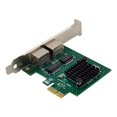 BCM5718 Gigabit Server Network Card PCI X1 Dual Port Network Adapter Card Compatible with PXE VLAN miniatura 3