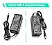 65W Charger Compatible with HP Pavilion G6 G7 G62 G71 G72 DV7 DV6 Laptop; EliteBook 2540P 2560P 6930P 8440P 8460P 8460W, 840 850 G1 G2; Revolve 810, Folio 9470m 9480m; Probook 430 450 640 G1 G2 6570B