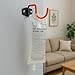 Feeding Tube Holder Wall-Mount IV Hook with Pivoting Arm – Easy Installation for Gravity Syringe & Pump Use, Ideal for Home Enteral Feeding and Infusions