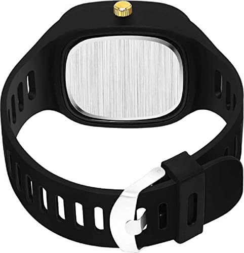 Image of RPS FASHION WITH DEVICE OF R Multocolor Square Dial Analog Silicon Strap Designer Watch Analog Watch